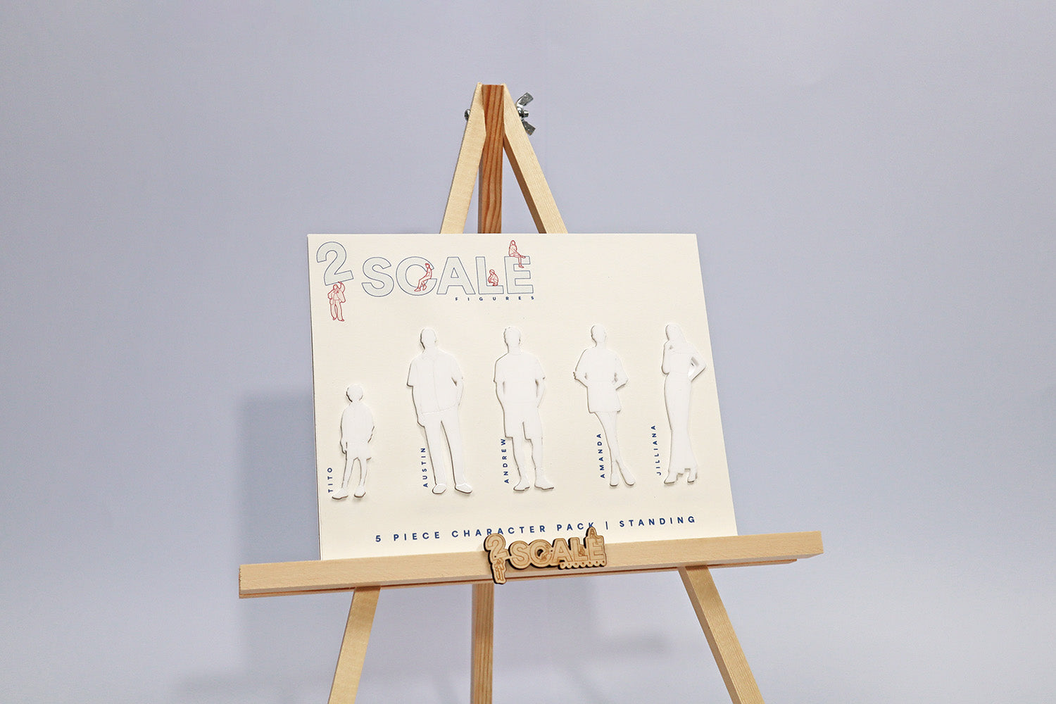 5 Piece Character Set Standing