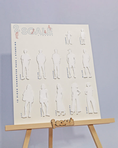 12 Piece Character Set Standing