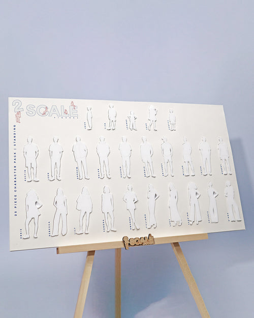 25 Piece Character Set Standing