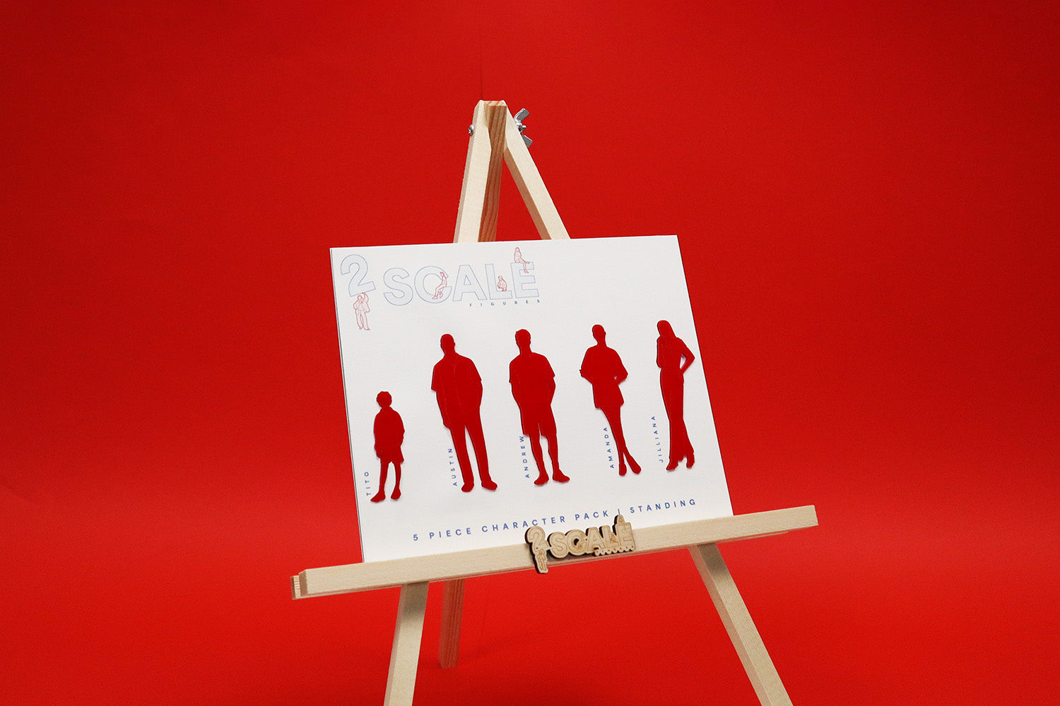 5 Piece Character Set Standing