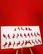 25 Piece Character Set Sitting