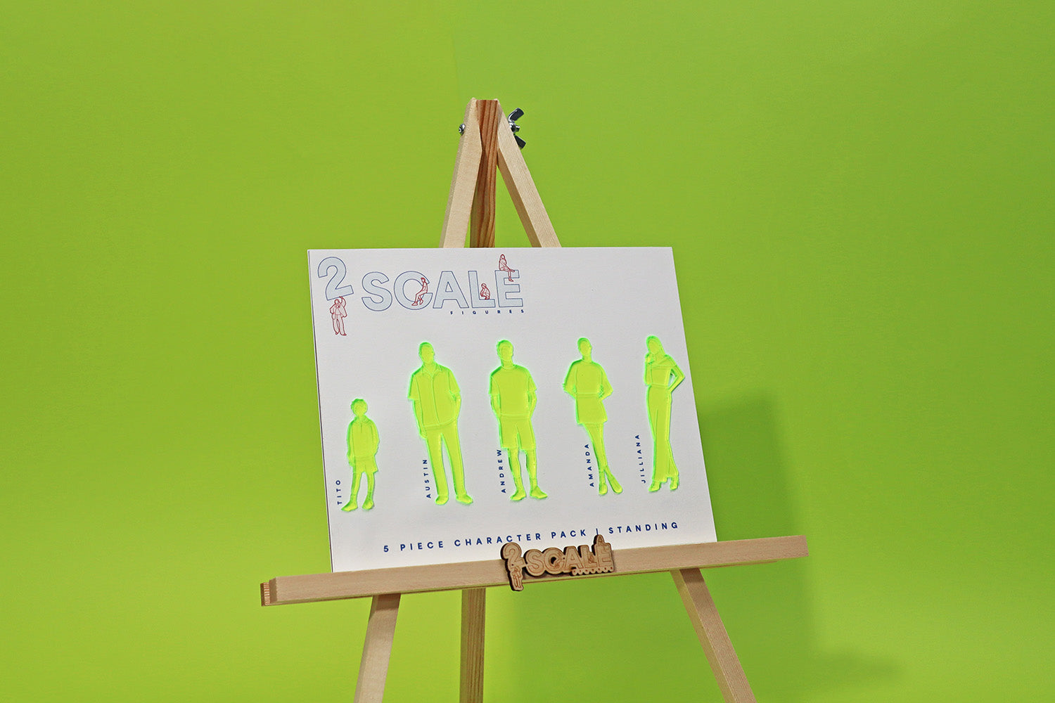 5 Piece Character Set Standing