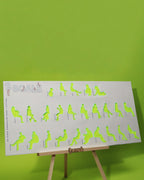 25 Piece Character Set Sitting
