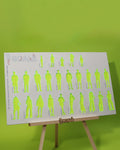25 Piece Character Set Standing