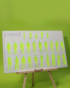 25 Piece Character Set Standing