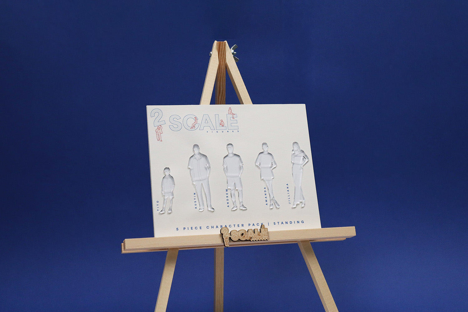 5 Piece Character Set Standing