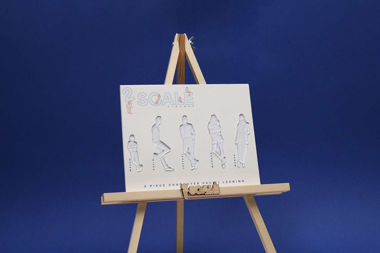 5 Piece Character Set Leaning