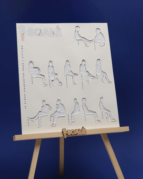 12 Piece Character Set Sitting