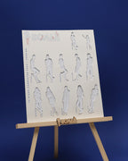 12 Piece Character Set Leaning