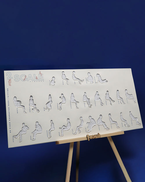 25 Piece Character Set Sitting