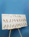 25 Piece Character Set Sitting