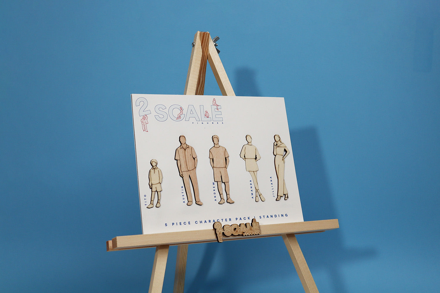 5 Piece Character Set Standing
