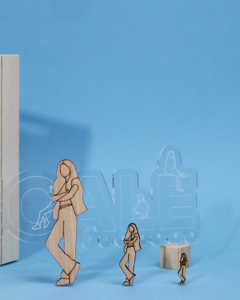 12 Piece Character Set Climbing Stairs